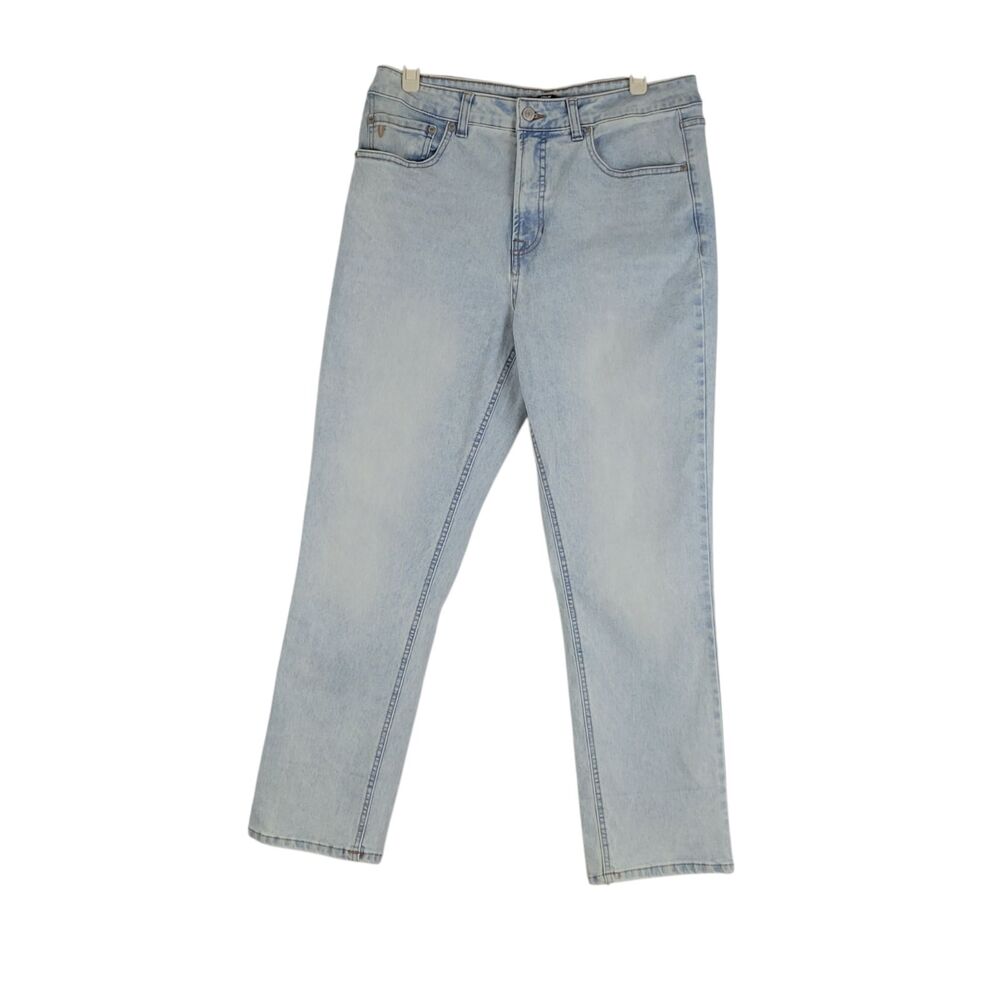 FRYE High Rise Straight Leg Light Wash Denim Jeans Womens Size 10/30
